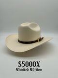 Sombrero Boyz x Louis Vuitton Sombrero/ Cowboy Hat 5,000X copa 4.5" or 5"   /  Falda 3.5" or 4" Horma Sinaloa w feather