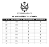 Sombrero Original 100X with Avestruz Toquilla Cowboy Hat Copa 4.5 " or 5" / Falda 3" or 3.5" W Feather Sinaloa Style