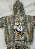 Sombrero Boyz GOLF CLUB CAMOUFLAGE Relaxed Hoodie Sweatshirt