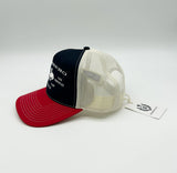 RANCHO SOMBRERO BOYZ LA NAVY/ RED / CREAM TRUCKER SNAPBACK