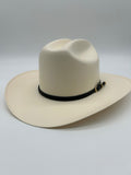 Sombrero Original 10,000X con Toquilla Avestruz Cowboy Hat copa 4.5" or  5" Falda Brim 3.5"or 4" Horma Sinaloa w Feather