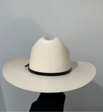 Sombrero Original 5,000X con Toquilla Avestruz Cowboy Hat copa 4.5" or 5"  /  Falda 3.5" or 4" Horma Sinaloa w feather