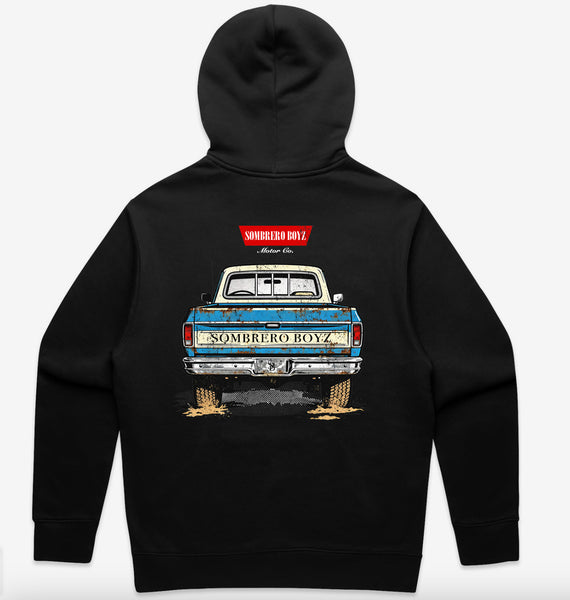 Sombrero Boyz CLASSIC MOTOR CO Relaxed Hoodie Sweatshirt